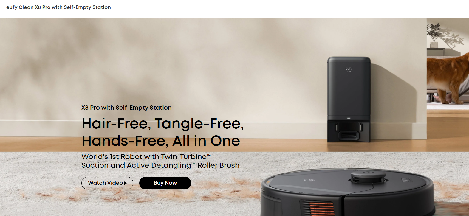 Eufy Clean X8 Pro