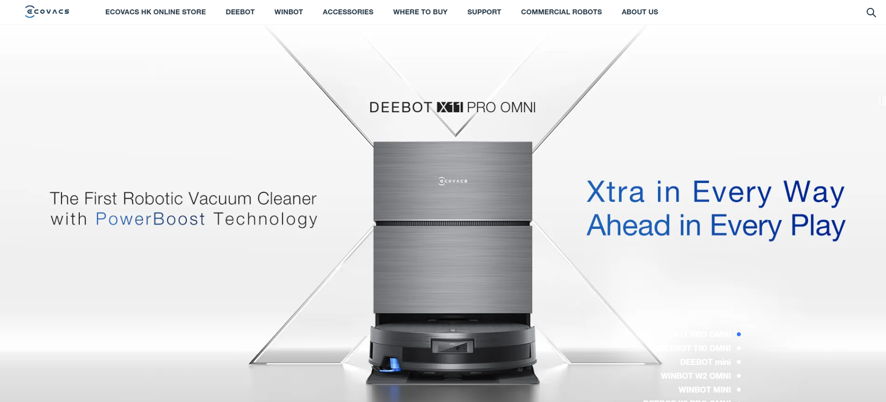 Ecovacs 자동 창문 청소기 제조업체