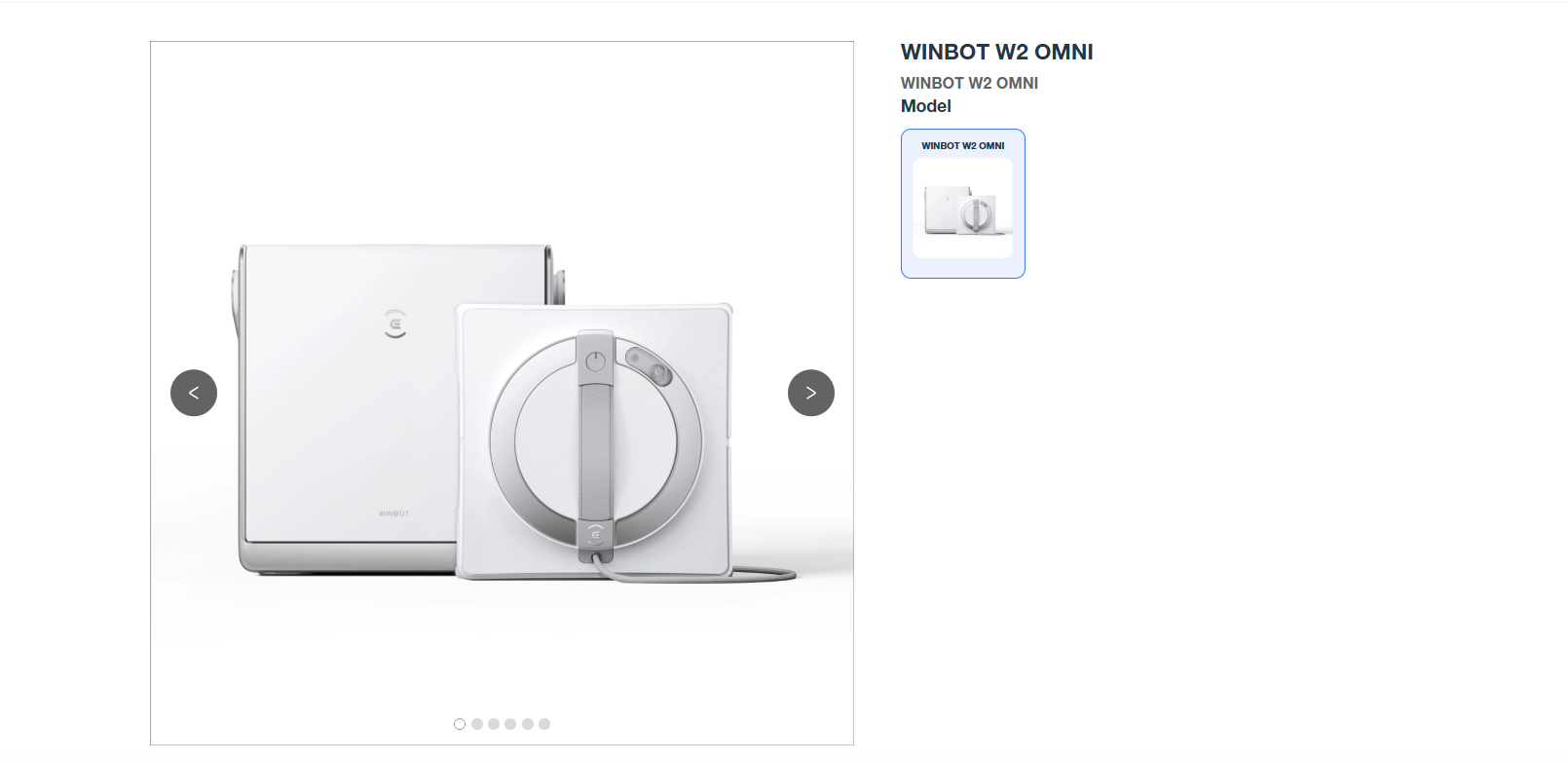 Ecovacs Winbot W2 옴니